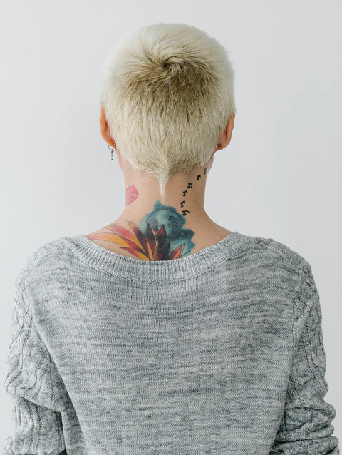 Heather Cable-Knit Sweatshirt