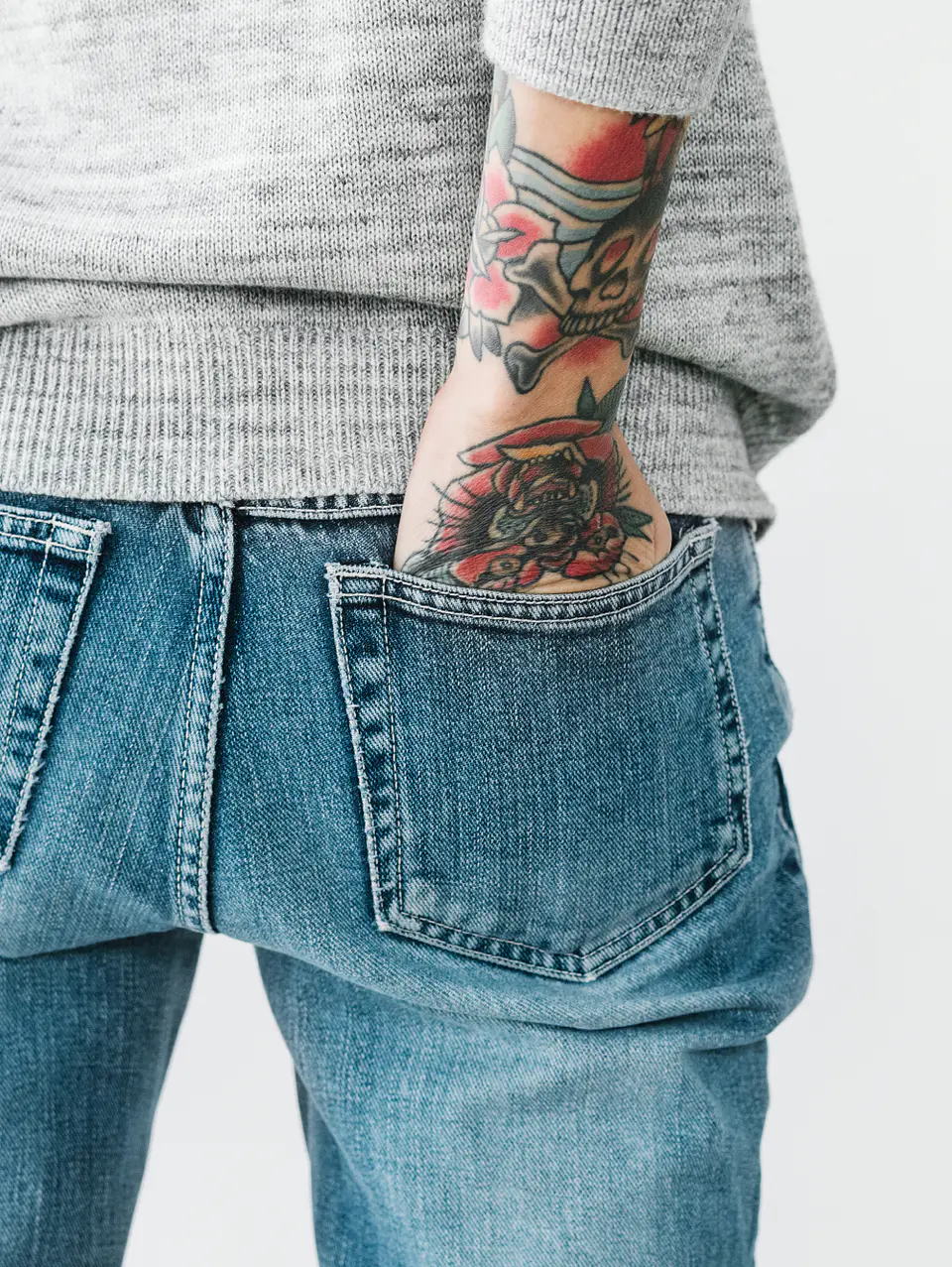 Heather Cable-Knit Sweatshirt 4