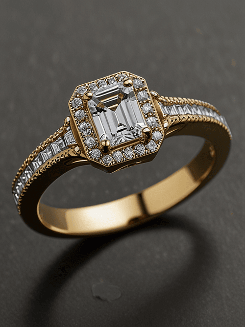 Emerald Cut Ring