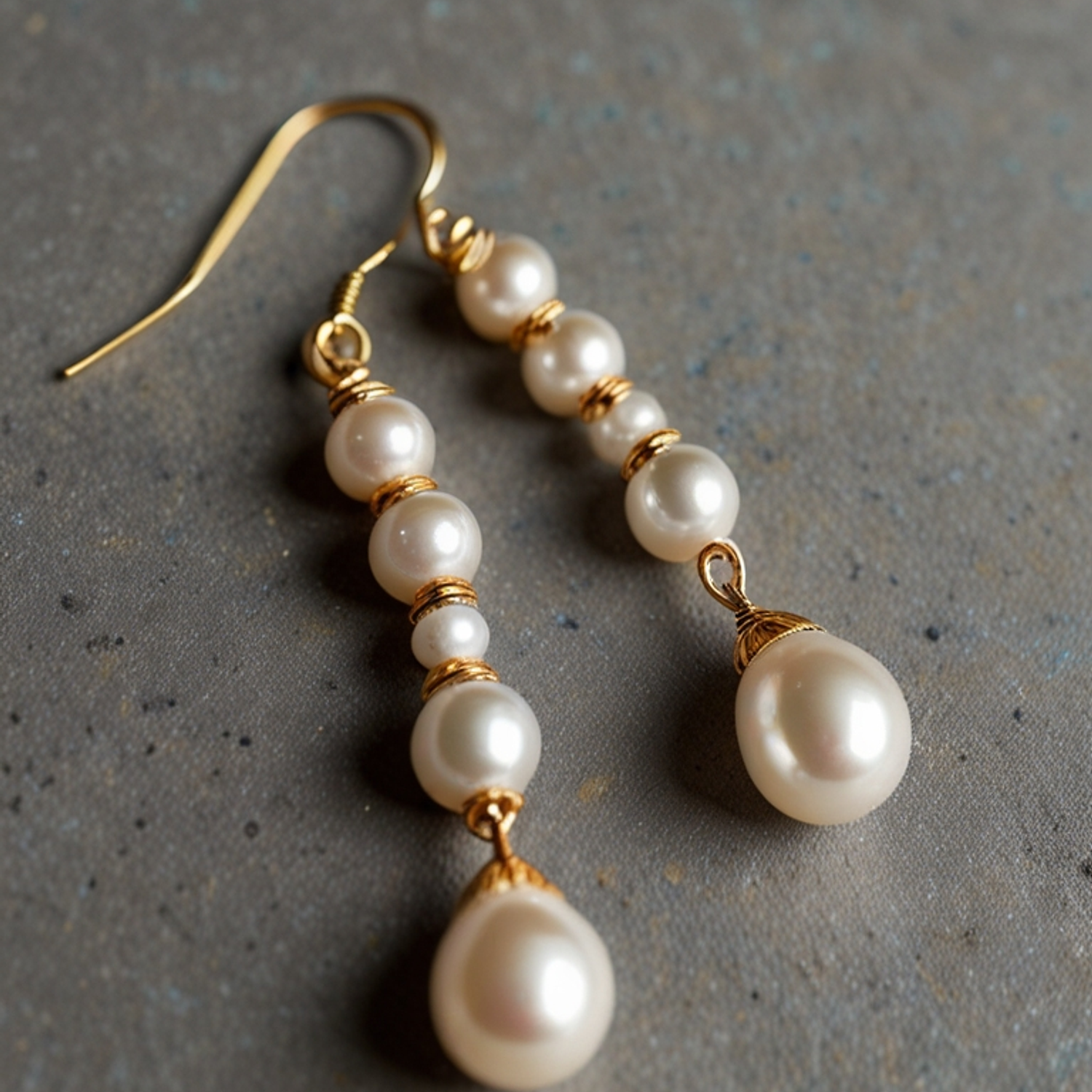 Pearl Drop Earrings 1