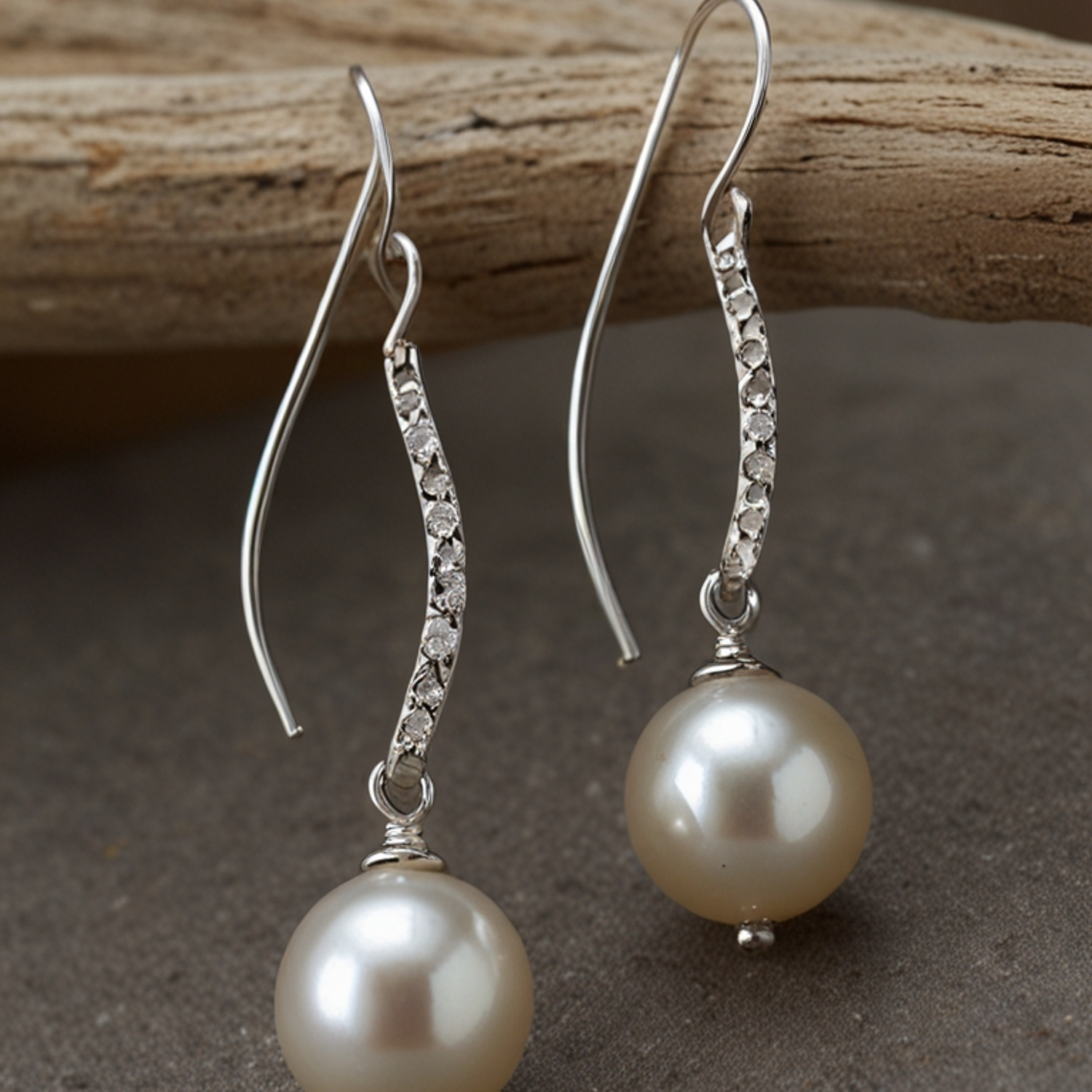 Pearl Drop Earrings 2