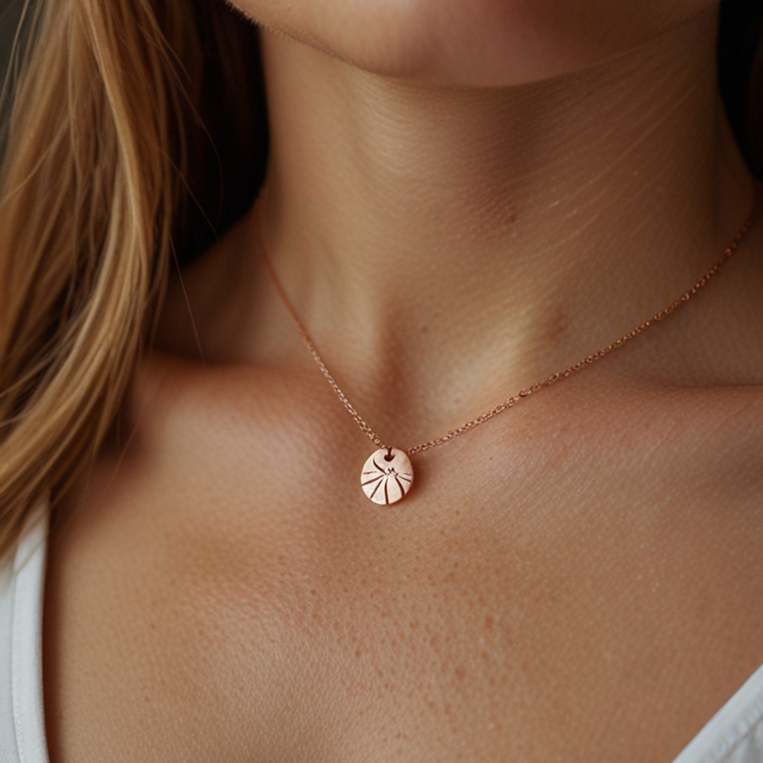 Rose Gold Necklace 1