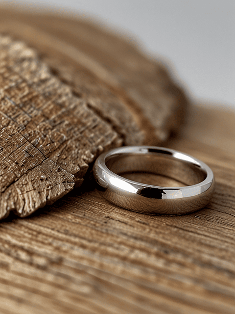 Anillo de bodas de platino