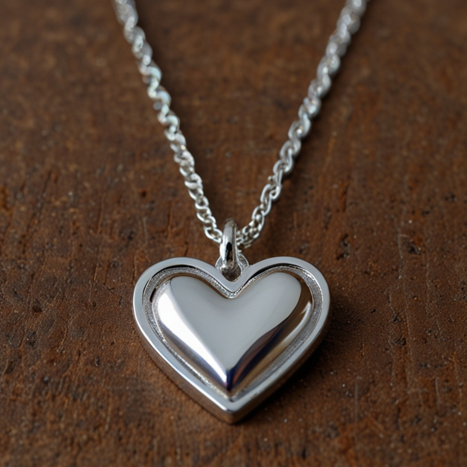 Silver Heart Pendant 1