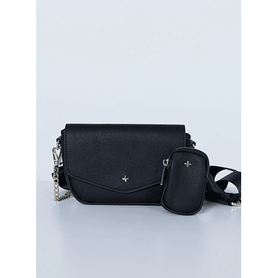 Peta & Jain Legacy Bag en Black Pebble