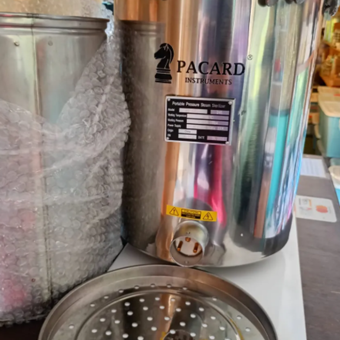 Esterilizador Autoclave Acero Inoxidable De Grado Médico 18l 3