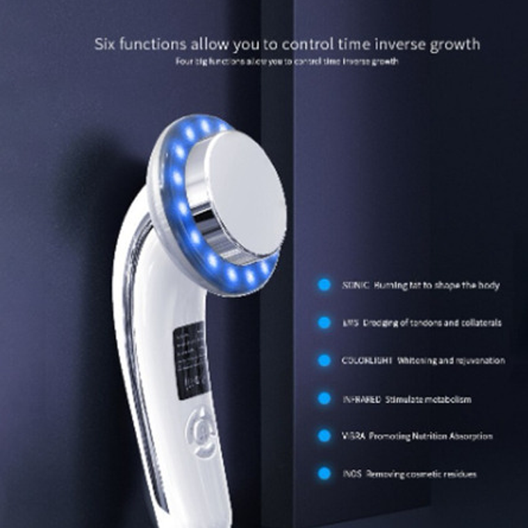 Set Radiofrecuencia Facial Y Corporal 6 En 1 Con Visor Stgo 3