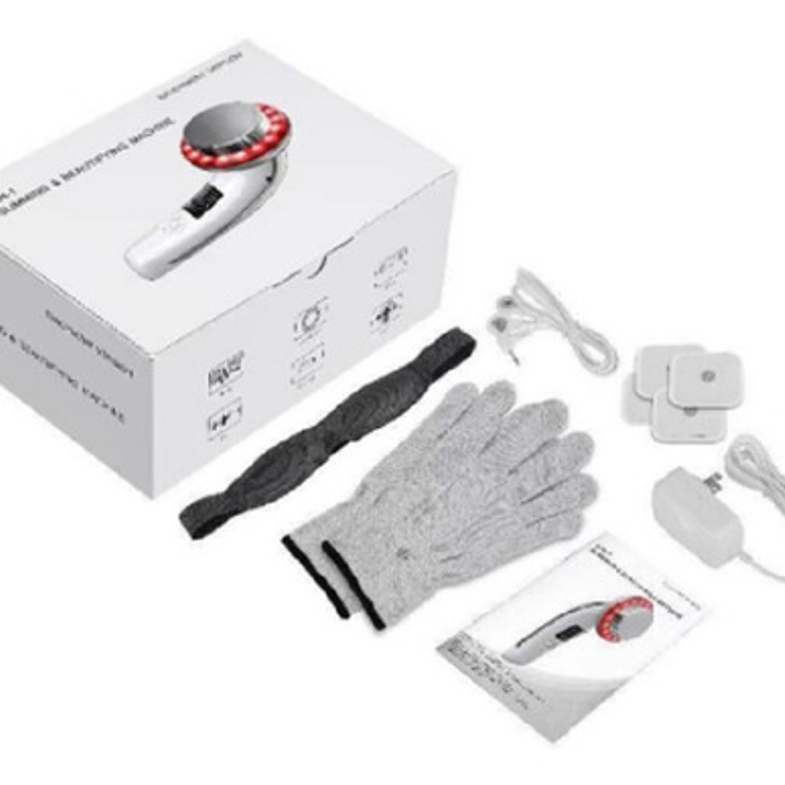 Set Radiofrecuencia Facial Y Corporal 6 En 1 Con Visor Stgo 6