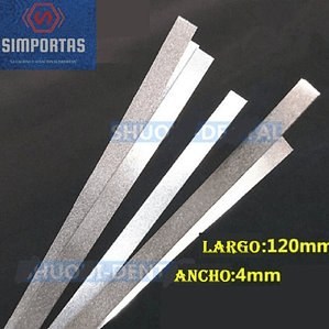 Tiras De Pulido De Acero Odontología Sowdane 10u Santiago