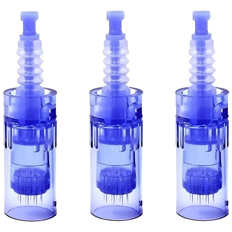 20 Uds Micro Agujas Para Dermapen A6 (azules) Santiago 6