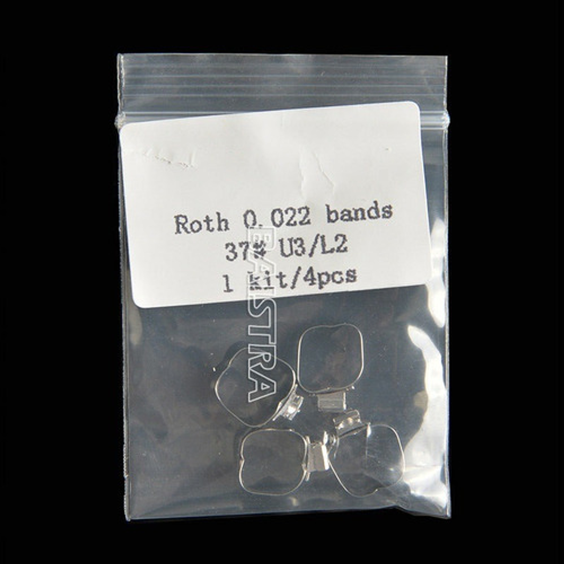 Bandas Molares Con Tubo Set De 4 Bandas Ortodoncia Santiago 12