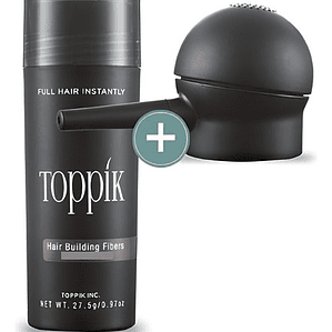 Pack Toppik Microfibras De Queratina + Aplicador Difusor