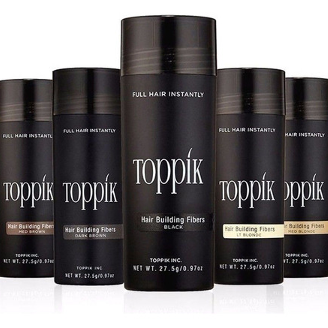 Pack Toppik Microfibras De Queratina + Aplicador Difusor 18