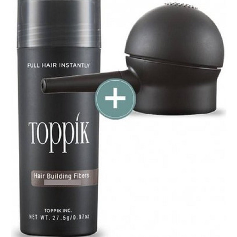 Pack Toppik Microfibras De Queratina + Aplicador Difusor 36