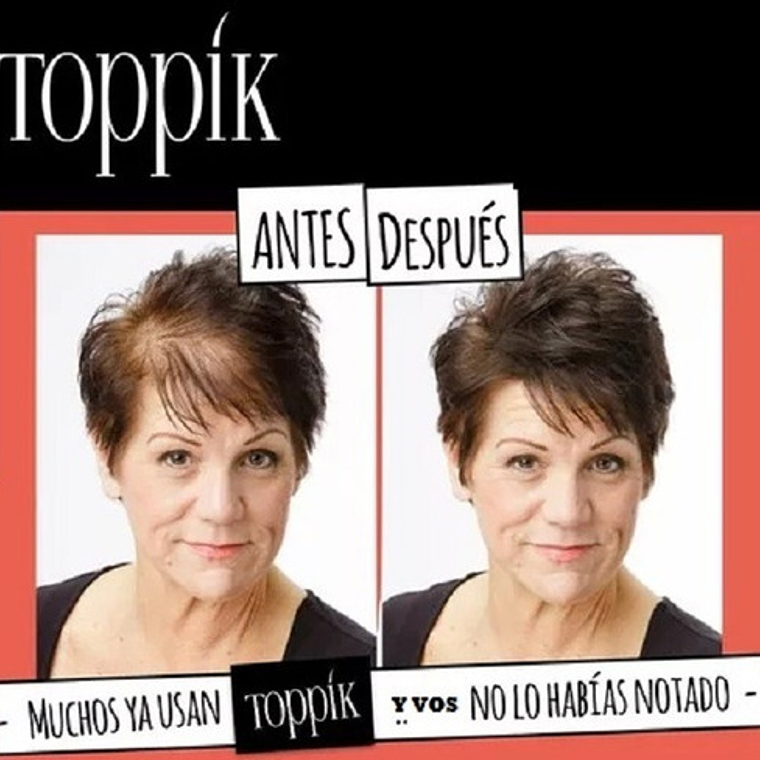 Pack Toppik Microfibras De Queratina + Aplicador Difusor 49