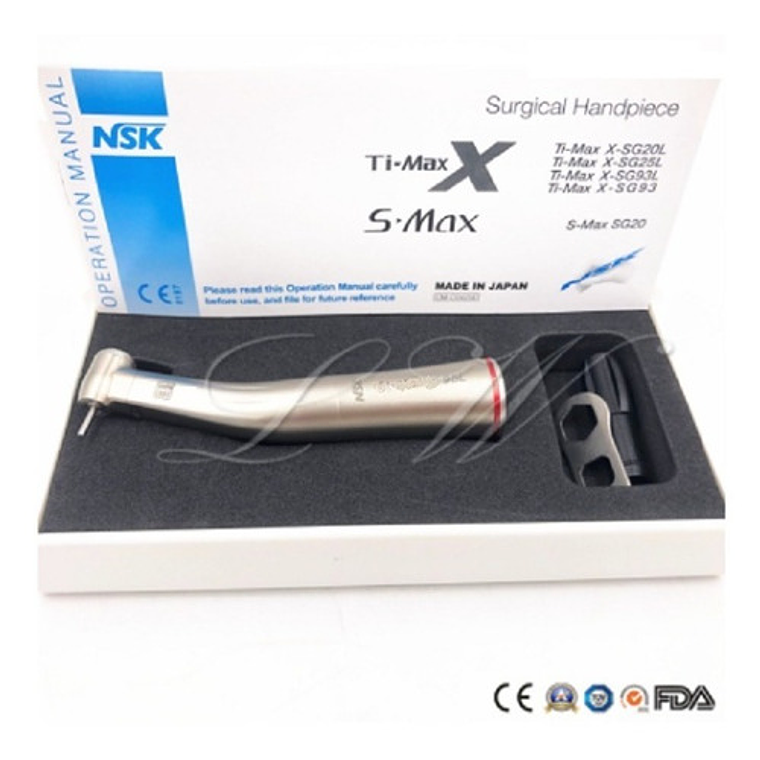  Contra Ángulo Reductor 20:1 Nsk Sg20-max Implantes Santiago 5