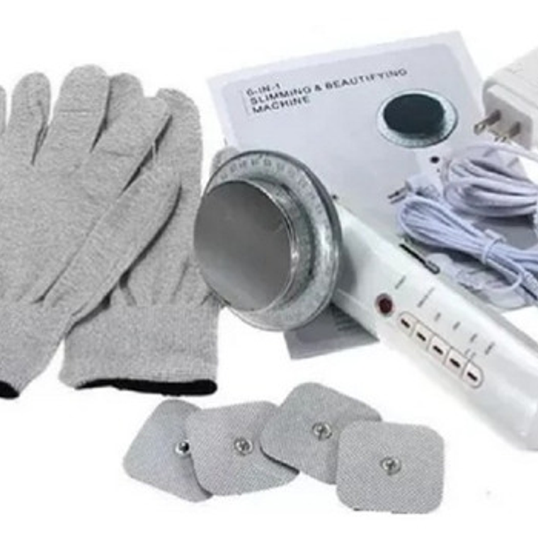 Set Cavitador Radiofrecuencia Facial Y Corporal 6 En 1 Stgo 4