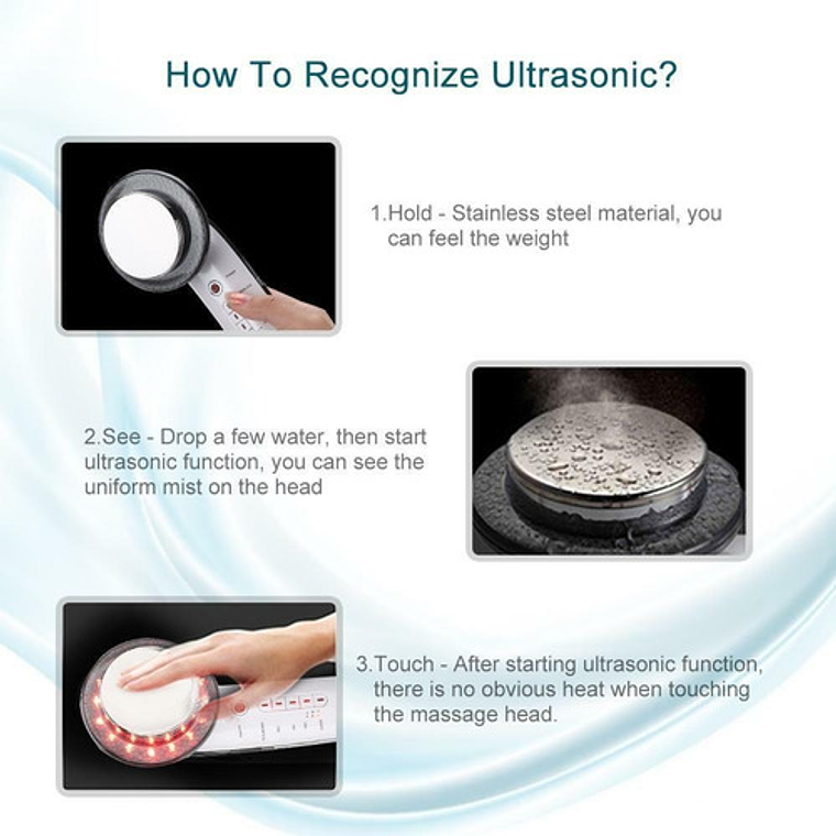 Set Cavitador Radiofrecuencia Facial Y Corporal 6 En 1 Stgo 6