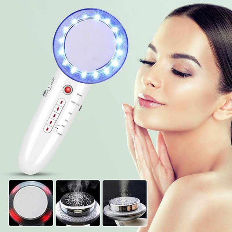 Set Cavitador Radiofrecuencia Facial Y Corporal 6 En 1 Stgo 9