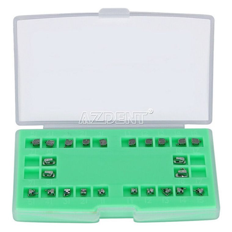 Brackets Autoligantes Metálicos Azdent Originales Santiago 3