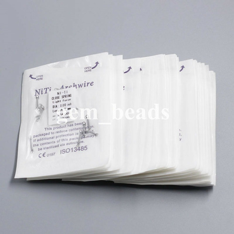 Resorte De Cierre Ortodoncia 10u Santiago 3