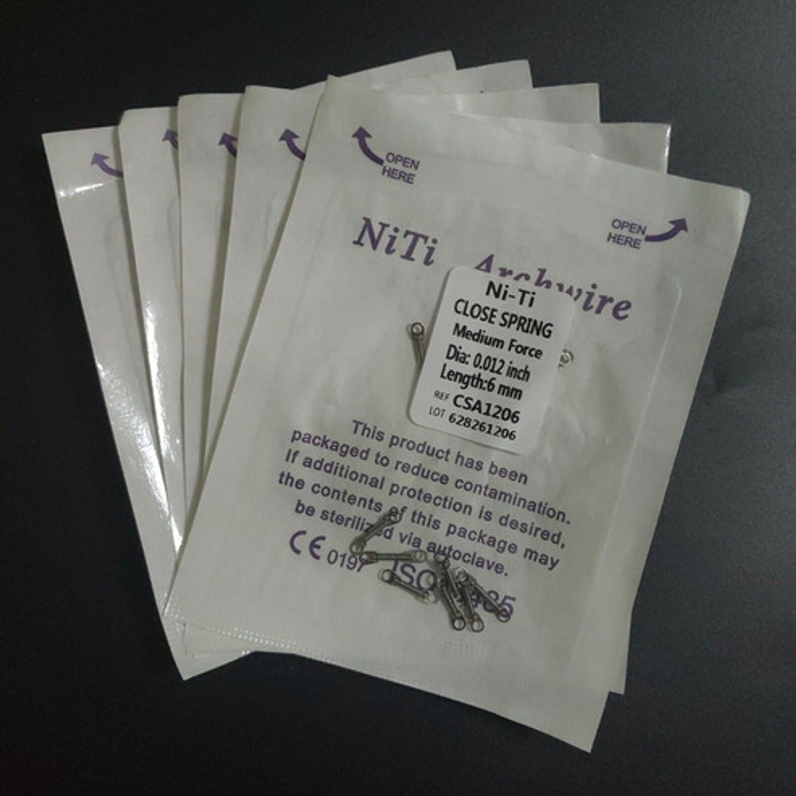 Resorte De Cierre Ortodoncia 10u Santiago 10