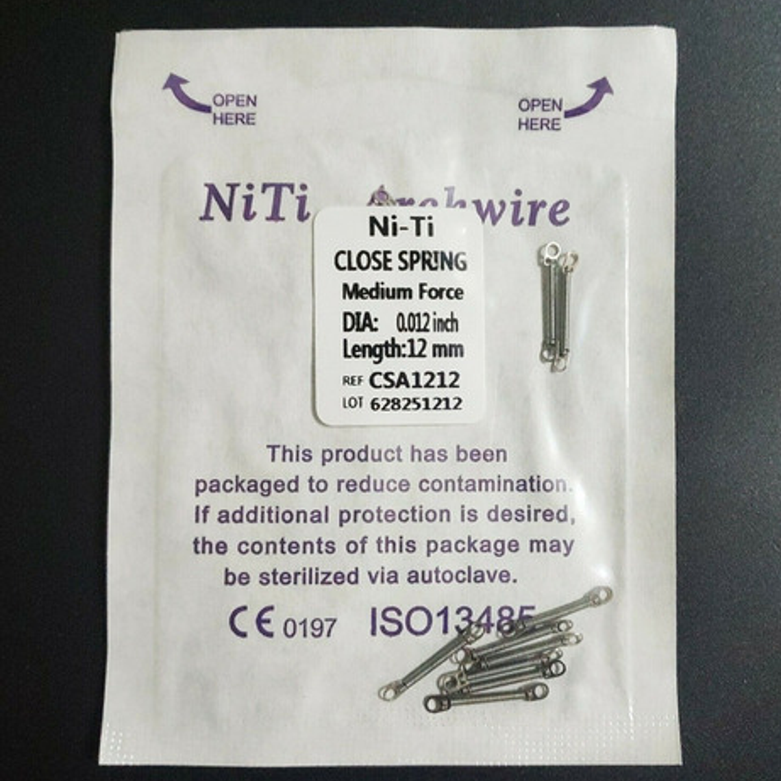 Resorte De Cierre Ortodoncia 10u Santiago 11