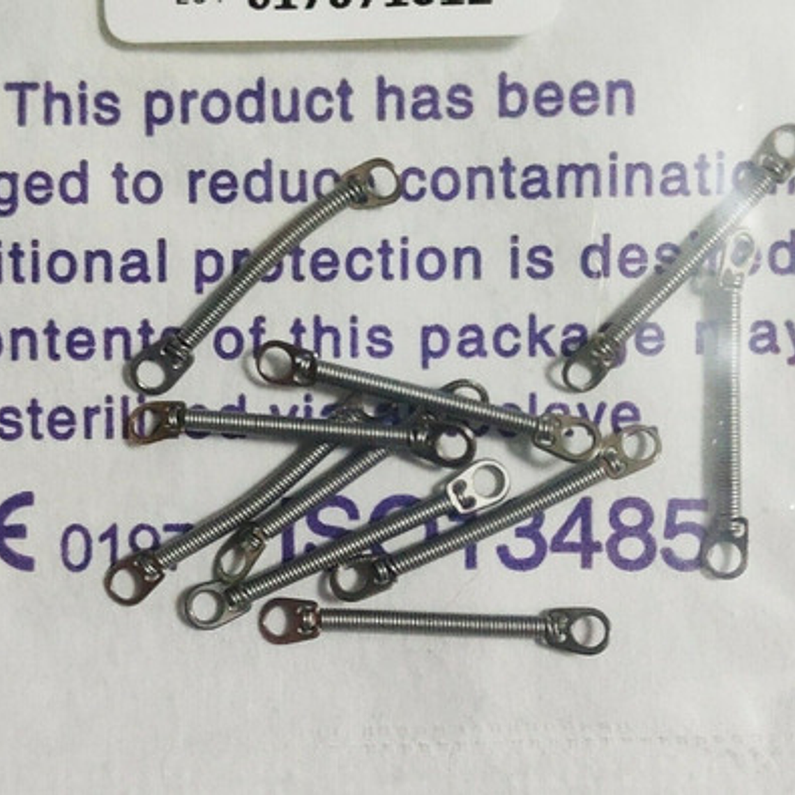 Resorte De Cierre Ortodoncia 10u Santiago 12