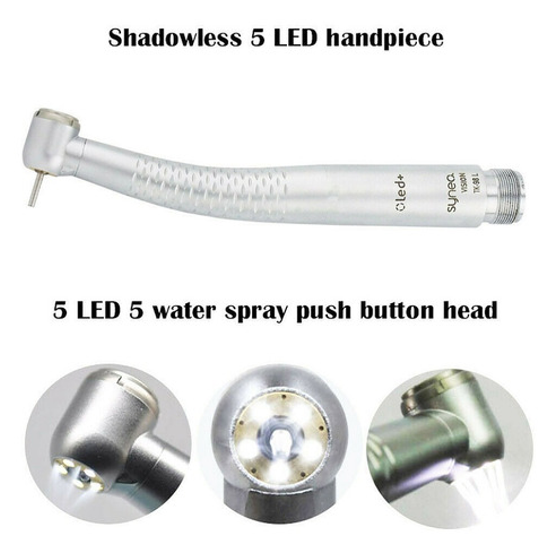 Turbina W&h Led En Cabezal Odontología Push Alt. La Mejor! 11