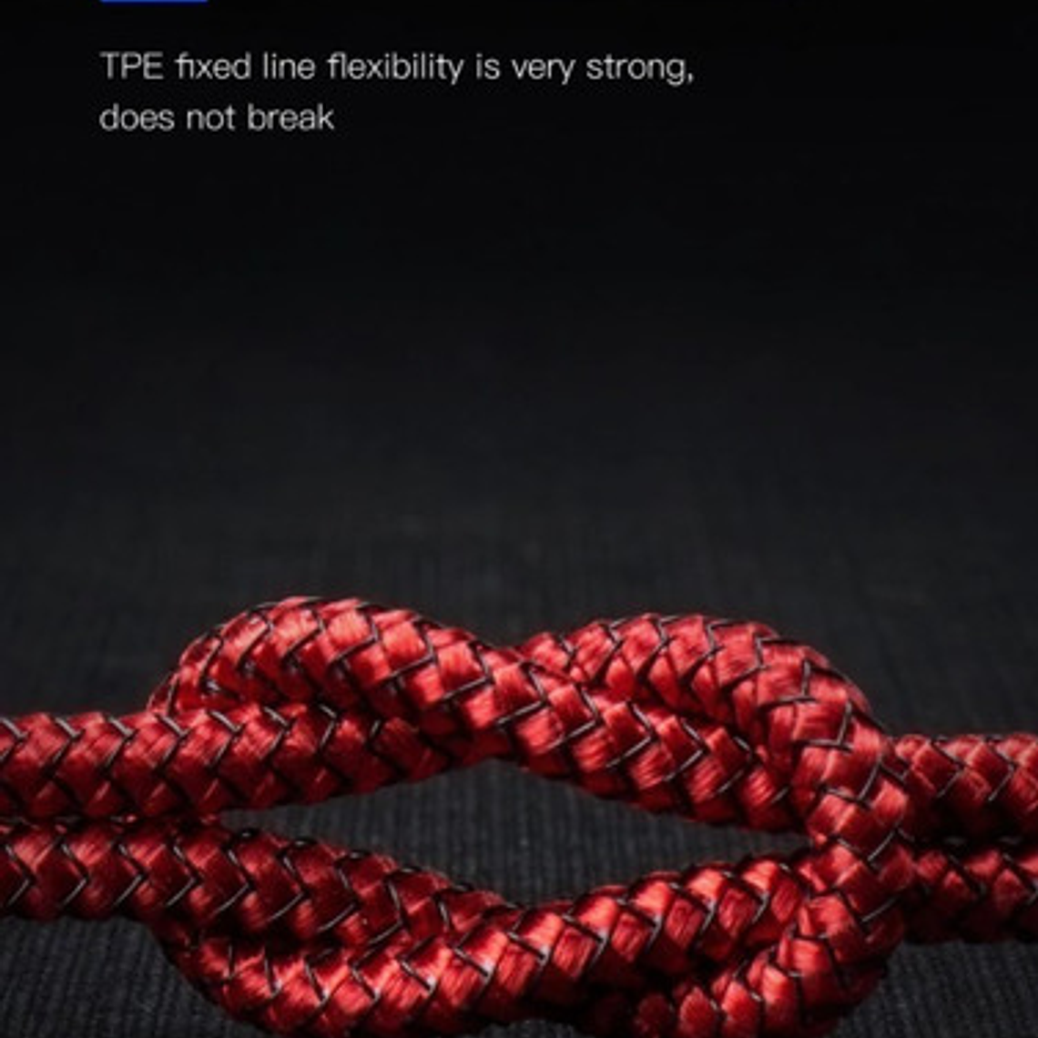 Cable Cargador Rápido 2.4 Amp Tipo Micro Usb  Con Imán Rojo 8