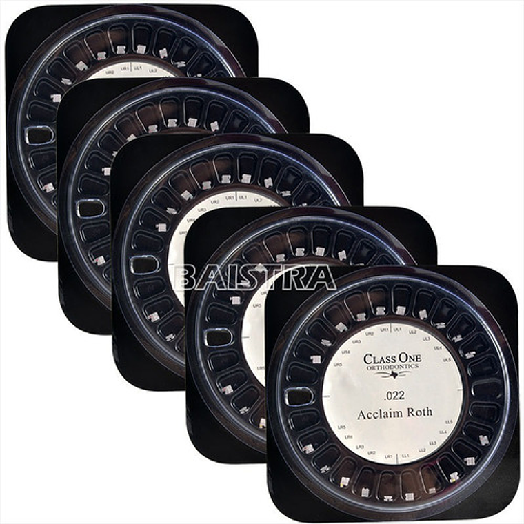 Brackets Estéticos Cerámicos Orodoncia Class One X 7 Oferta! 2