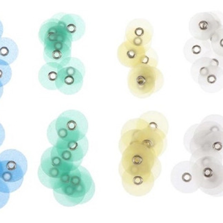 Pulido Composite Discos Odontología 80 Piezas Con Mandril 5