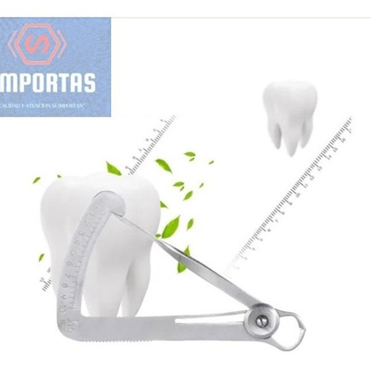 Calibrador De Metales Dental Acero Inoxidable Santiago 2
