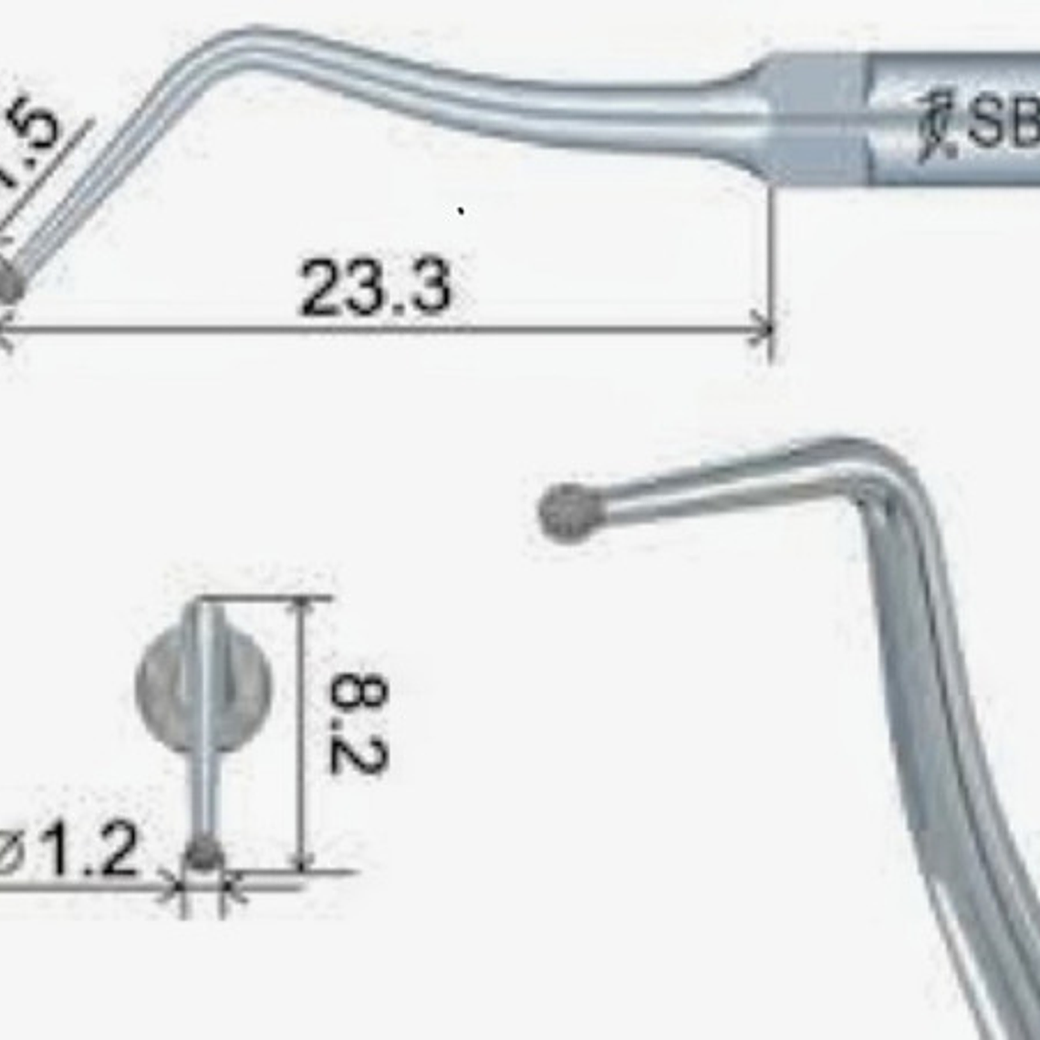 Puntas Ultrasonido Endodoncia Especiales Unidad Santiago 2