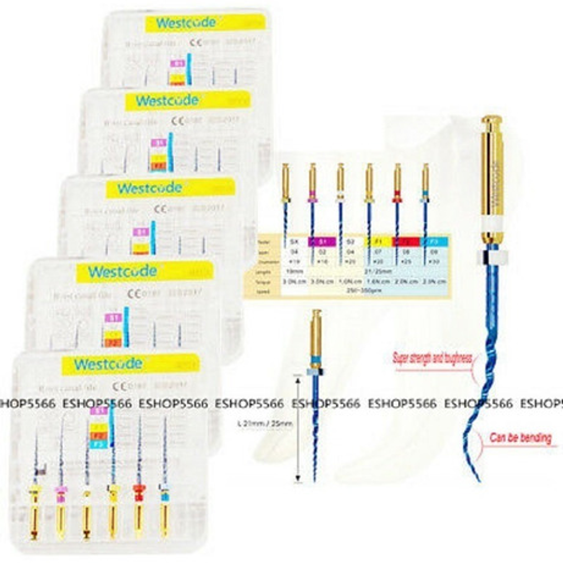 Limas Mecanizadas Protaper Set Endodoncia Modelos Santiago 19