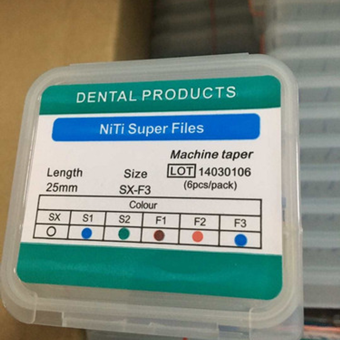 Limas Mecanizadas Protaper Set Endodoncia Modelos Santiago 22