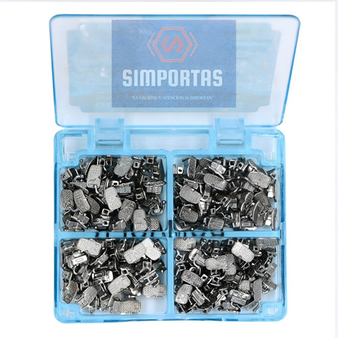 Tubos Ortodoncia En Set 50 Casos (200u) Cementables Santiago 1