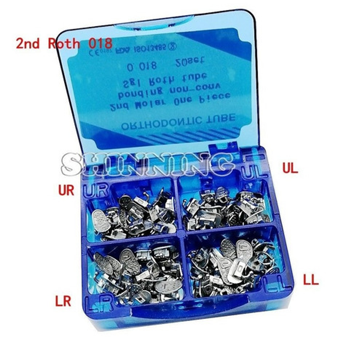 Tubos Ortodoncia En Set 50 Casos (200u) Cementables Santiago 23