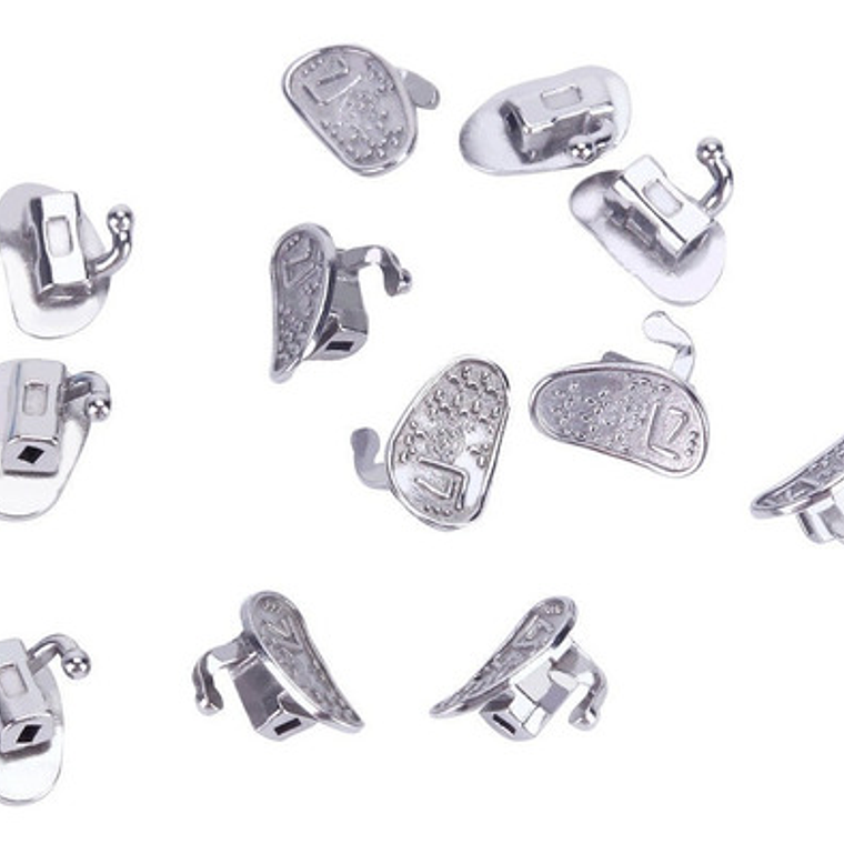 Tubos Ortodoncia En Set 50 Casos (200u) Cementables Santiago 24