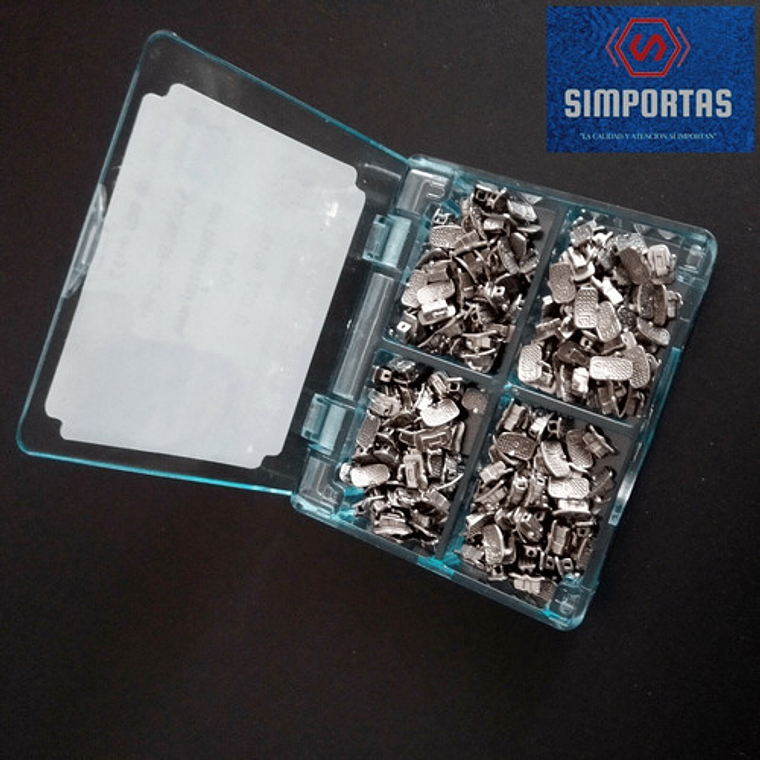 Tubos Ortodoncia En Set 50 Casos (200u) Cementables Santiago 27