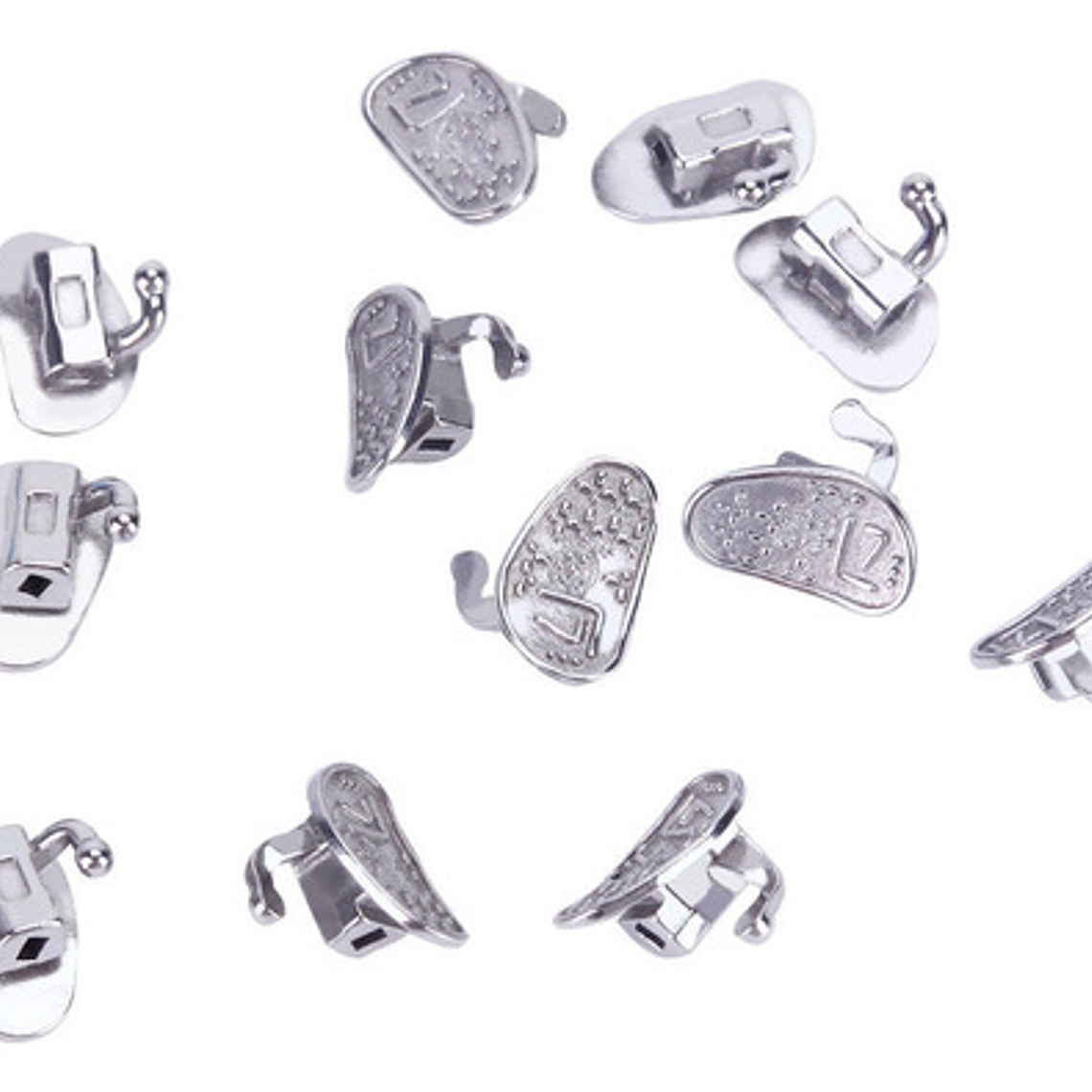 Tubos Ortodoncia En Set 50 Casos (200u) Cementables Santiago 36