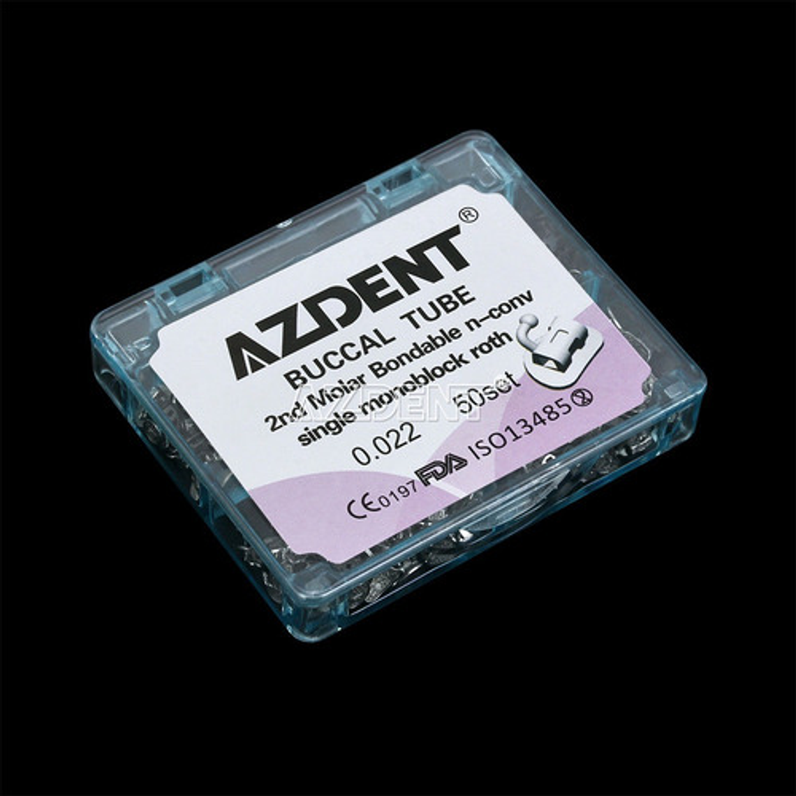 Tubos Ortodoncia 1er O 2do Molar X200 Unidades Roth Santiago 9