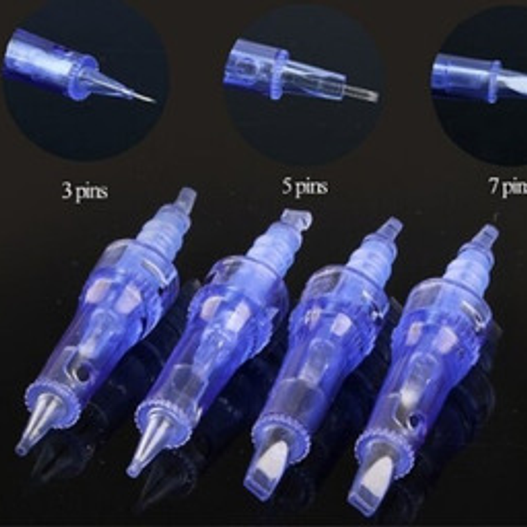 Cartuchos Micro Aguja Especiales Dermapen 1 Y 3 Pin Santiago 12