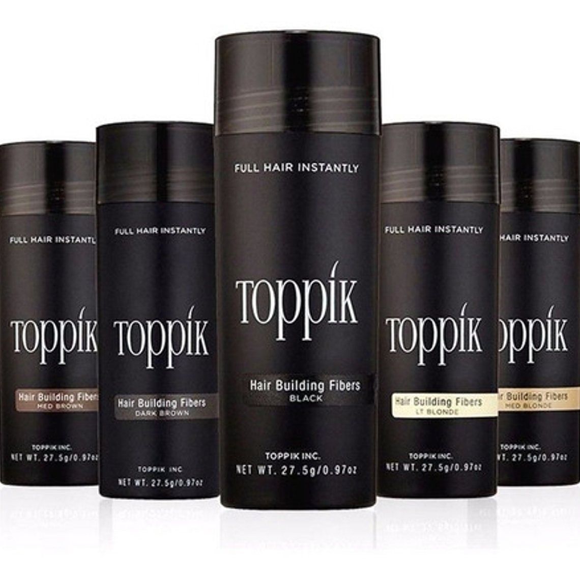 Pack Completo De Toppik 27.5g + Aplicador + Peine Santiago 27