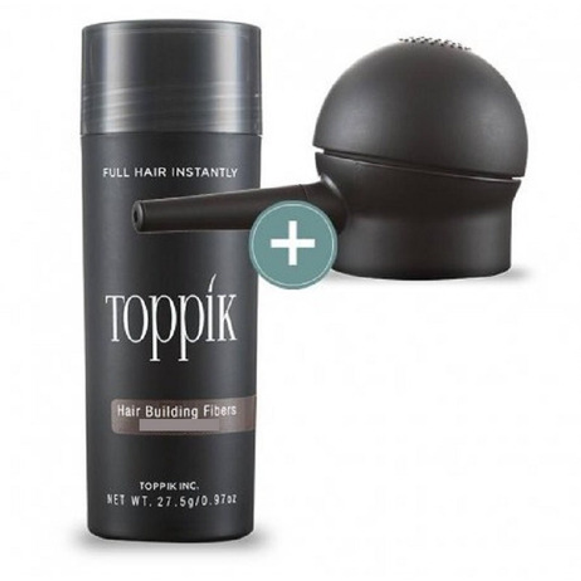 Pack Completo De Toppik 27.5g + Aplicador + Peine Santiago 52