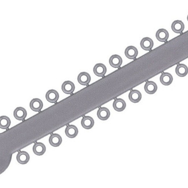 Ligaduras Ortodoncia Elásticos Transparentes O Plateadas 4