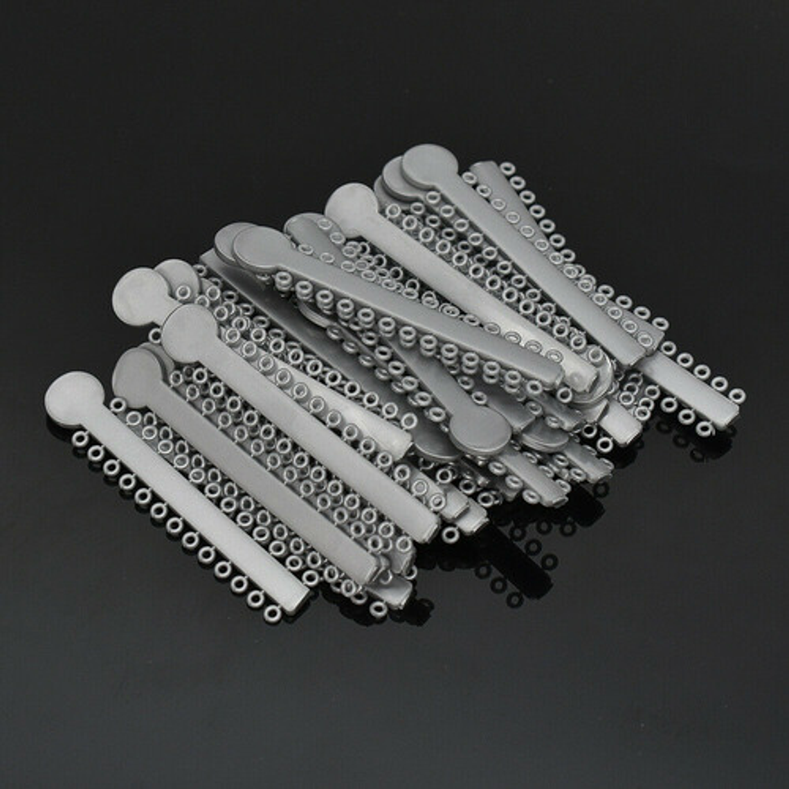 Ligaduras Ortodoncia Elásticos Transparentes O Plateadas 6