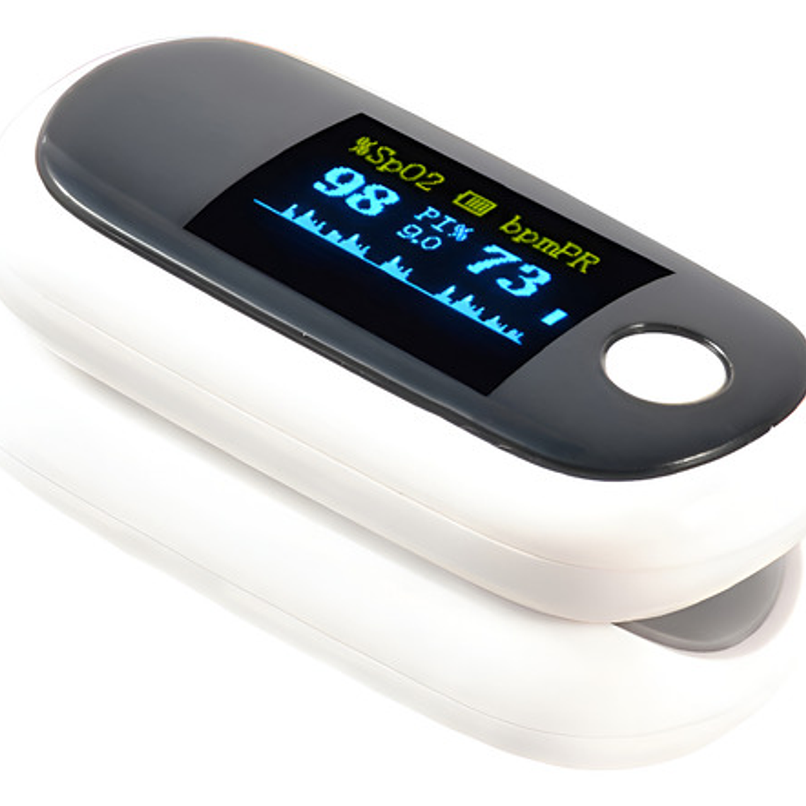 Oximetro De Pulso Usb Saturómetro Recargable Estuche Stgo 3