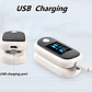 Oximetro De Pulso Usb Saturómetro Recargable Estuche Stgo - Miniatura 9