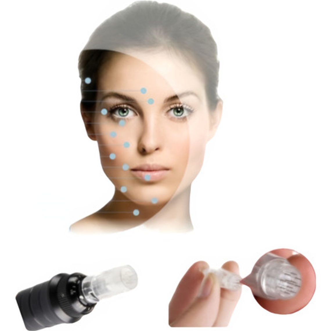 Micro Agujas Especiales Dermapen 1, 3, 5, 7 Y 9 Pin Santiago 2